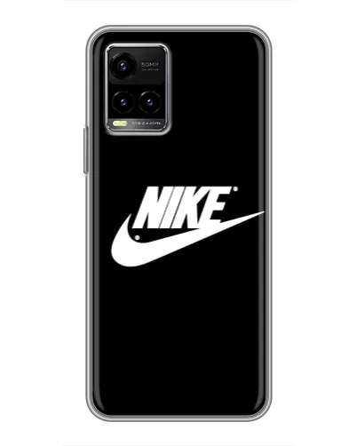 Чехол для Vivo Y33s с картинкой «Мазки краски Nike» Чехол для Vivo Y33s с картинкой «Мазки краски Nike»