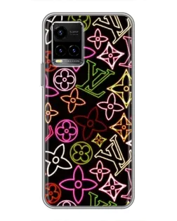 Чохол для Vivo Y33s з картинкою «Неоновий мікс Nike» Чохол для Vivo Y33s з картинкою «Неоновий мікс Nike»