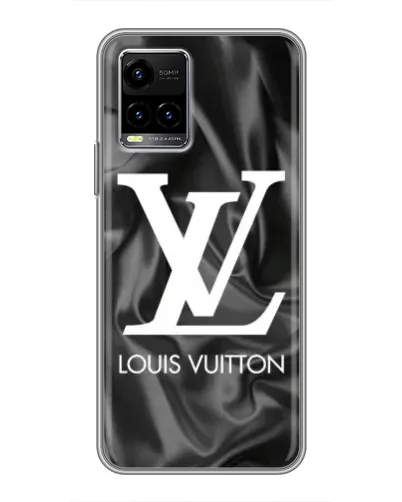 Чехол для Vivo Y33s с картинкой «Шелковый Louis Vuitton»