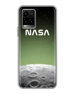 Чехол для Vivo Y33s с картинкой «NASA — лунный градиент» Чехол для Vivo Y33s с картинкой «NASA — лунный градиент»