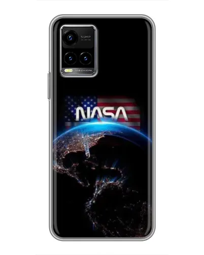 Чехол для Vivo Y33s с картинкой «Земля из космоса NASA» Чехол для Vivo Y33s с картинкой «Земля из космоса NASA»