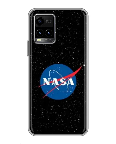 Чехол для Vivo Y33s с картинкой «NASA — звездное небо» Чехол для Vivo Y33s с картинкой «NASA — звездное небо»