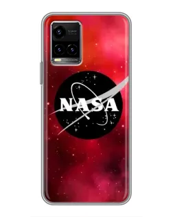 Чохол для Vivo Y33s з картинкою «NASA — червона туманність» Чохол для Vivo Y33s з картинкою «NASA — червона туманність»