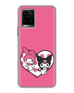 Чехол для Vivo Y33s с картинкой «Kuromi и My Melody» Чехол для Vivo Y33s с картинкой «Kuromi и My Melody»
