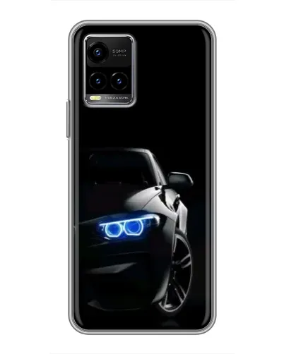 Чехол для Vivo Y33s с картинкой «BMW — ночной взгляд» Чехол для Vivo Y33s с картинкой «BMW — ночной взгляд»
