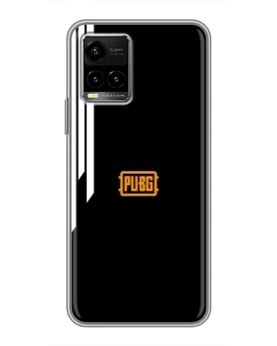Чехол для Vivo Y33s с картинкой «PUBG — вертикальные линии»