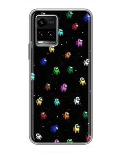Чехол для Vivo Y33s с картинкой «Экипаж Among Us» Чехол для Vivo Y33s с картинкой «Экипаж Among Us»