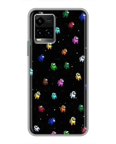 Чехол для Vivo Y33s с картинкой «Экипаж Among Us» Чехол для Vivo Y33s с картинкой «Экипаж Among Us»