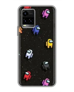 Чехол для Vivo Y33s с картинкой «Космический паттерн Among Us» Чехол для Vivo Y33s с картинкой «Космический паттерн Among Us»