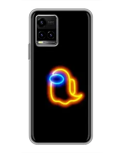 Чехол для Vivo Y33s с картинкой «Among Us неоновое сияние» Чехол для Vivo Y33s с картинкой «Among Us неоновое сияние»