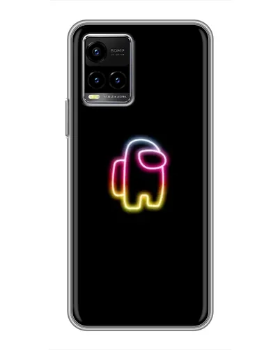 Чехол для Vivo Y33s с картинкой «Among Us градиент» Чехол для Vivo Y33s с картинкой «Among Us градиент»