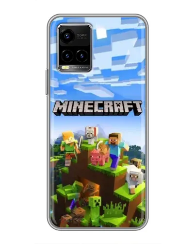 Чехол для Vivo Y33s с картинкой «Minecraft классический мир» Чехол для Vivo Y33s с картинкой «Minecraft классический мир»