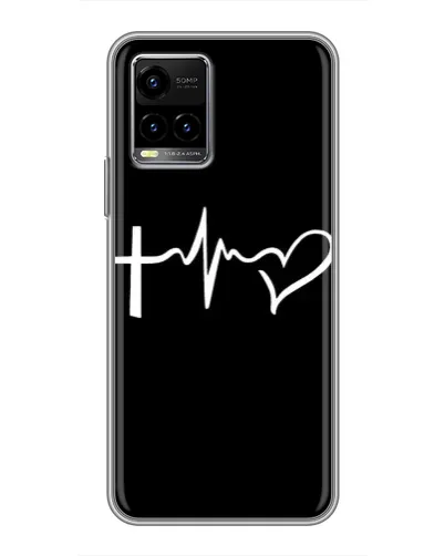 Чехол для Vivo Y33s с картинкой «Пульс веры» Чехол для Vivo Y33s с картинкой «Пульс веры»