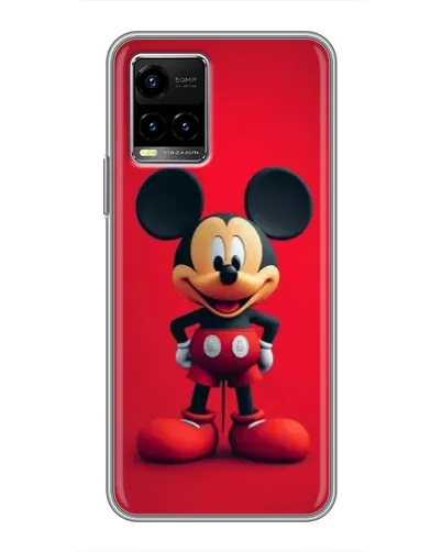 Чехол для Vivo Y33s с картинкой «Mickey в полный рост»