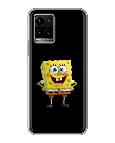 Чехол для Vivo Y33s с картинкой «Классический Губка Боб» Чехол для Vivo Y33s с картинкой «Классический Губка Боб»