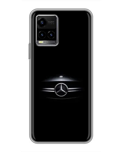 Чехол для Vivo Y33s с картинкой «Mercedes — абстрактные линии» Чехол для Vivo Y33s с картинкой «Mercedes — абстрактные линии»
