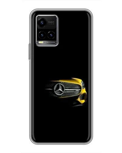 Чехол для Vivo Y33s с картинкой «Mercedes — ретро стиль» Чехол для Vivo Y33s с картинкой «Mercedes — ретро стиль»