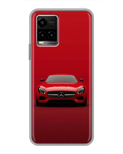 Чехол для Vivo Y33s с картинкой «Красный Mercedes AMG» Чехол для Vivo Y33s с картинкой «Красный Mercedes AMG»