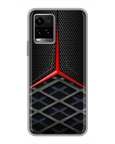Чехол для Vivo Y33s с картинкой «Mercedes Carbon Grid» Чехол для Vivo Y33s с картинкой «Mercedes Carbon Grid»