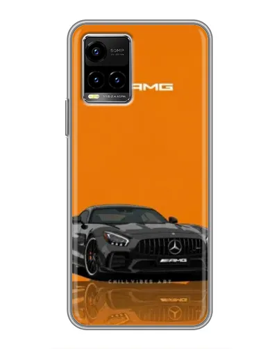 Чехол для Vivo Y33s с картинкой «Оранжевый Mercedes AMG» Чехол для Vivo Y33s с картинкой «Оранжевый Mercedes AMG»