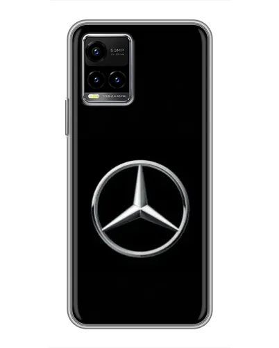 Чехол для Vivo Y33s с картинкой «Mercedes классический лого» Чехол для Vivo Y33s с картинкой «Mercedes классический лого»