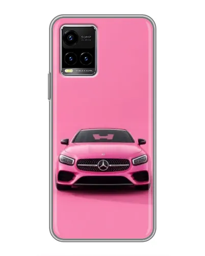 Чехол для Vivo Y33s с картинкой «Розовый Mercedes AMG» Чехол для Vivo Y33s с картинкой «Розовый Mercedes AMG»