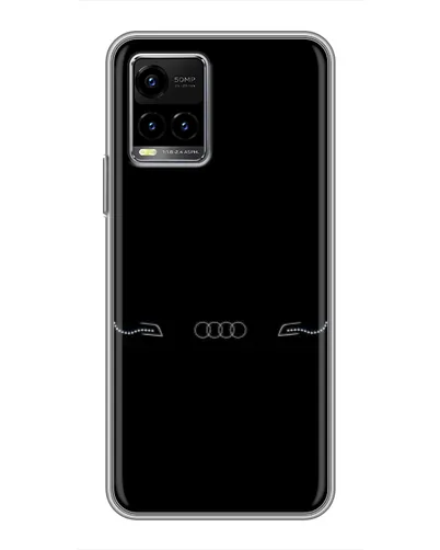 Чехол для Vivo Y33s с картинкой «Audi — световой подпись» Чехол для Vivo Y33s с картинкой «Audi — световой подпись»