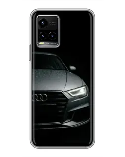 Чехол для Vivo Y33s с картинкой «Audi — детализация кузова» Чехол для Vivo Y33s с картинкой «Audi — детализация кузова»