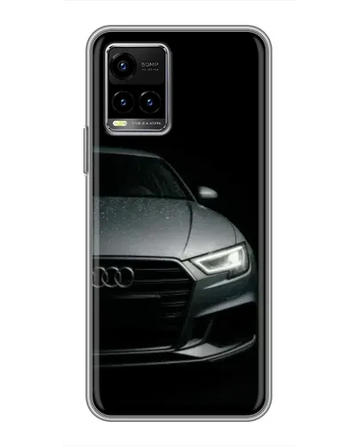 Чехол для Vivo Y33s с картинкой «Audi — детализация кузова» Чехол для Vivo Y33s с картинкой «Audi — детализация кузова»