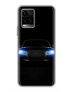Чехол для Vivo Y33s с картинкой «Audi в неоне» Чехол для Vivo Y33s с картинкой «Audi в неоне»