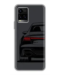 Чехол для Vivo Y33s с картинкой «Задняя часть Audi — арт» Чехол для Vivo Y33s с картинкой «Задняя часть Audi — арт»
