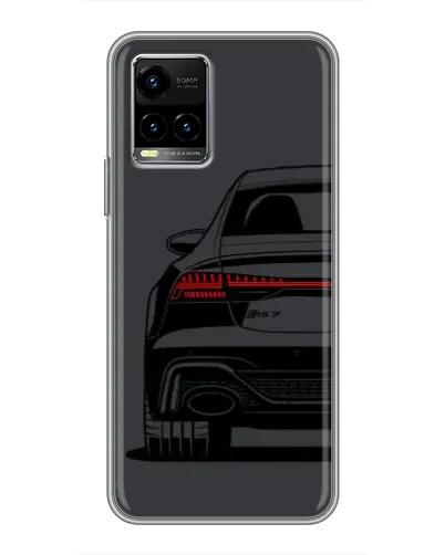 Чехол для Vivo Y33s с картинкой «Задняя часть Audi — арт» Чехол для Vivo Y33s с картинкой «Задняя часть Audi — арт»