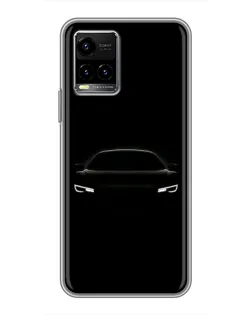Чехол для Vivo Y33s с картинкой «Взгляд Audi в темноте» Чехол для Vivo Y33s с картинкой «Взгляд Audi в темноте»