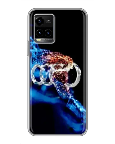 Чехол для Vivo Y33s с картинкой «Энергия лого Audi» Чехол для Vivo Y33s с картинкой «Энергия лого Audi»