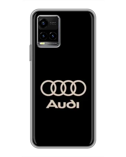 Чехол для Vivo Y33s с картинкой «Audi — золотой логотип» Чехол для Vivo Y33s с картинкой «Audi — золотой логотип»