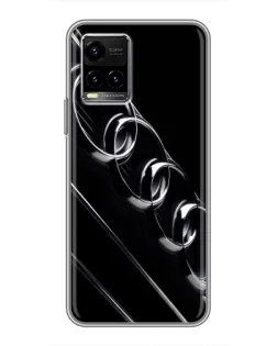 Чехол для Vivo Y33s с картинкой «Audi — абстрактные кольца» Чехол для Vivo Y33s с картинкой «Audi — абстрактные кольца»