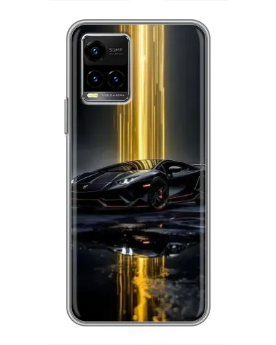 Чехол для Vivo Y33s с картинкой «Ночной Lamborghini драйв» Чехол для Vivo Y33s с картинкой «Ночной Lamborghini драйв»