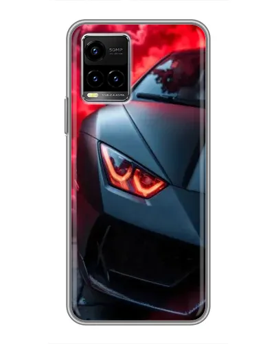 Чехол для Vivo Y33s с картинкой «Lamborghini красное сияние» Чехол для Vivo Y33s с картинкой «Lamborghini красное сияние»
