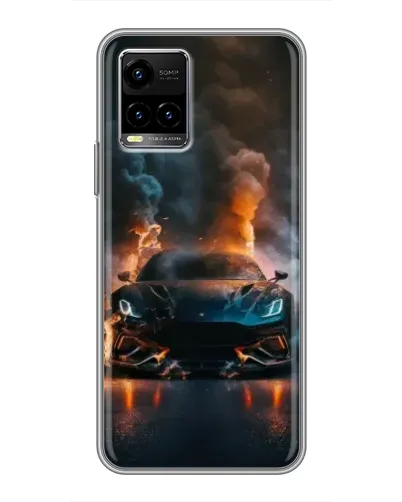Чехол для Vivo Y33s с картинкой «Lamborghini дымная эстетика» Чехол для Vivo Y33s с картинкой «Lamborghini дымная эстетика»
