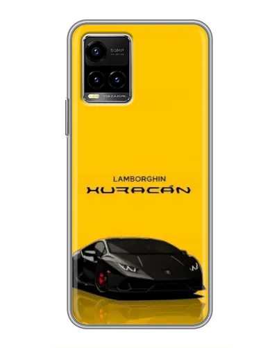 Чехол для Vivo Y33s с картинкой «Lamborghini Huracan черный» Чехол для Vivo Y33s с картинкой «Lamborghini Huracan черный»