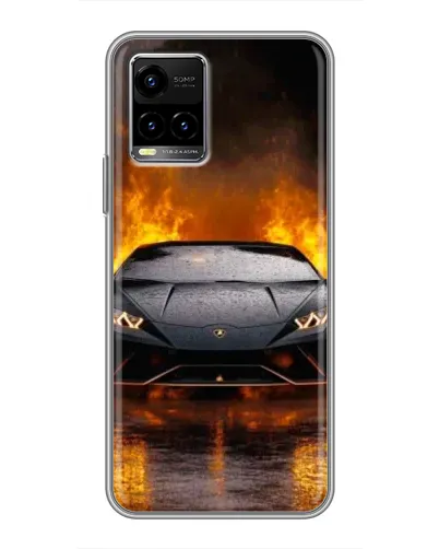 Чехол для Vivo Y33s с картинкой «Lamborghini в огне» Чехол для Vivo Y33s с картинкой «Lamborghini в огне»