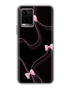Чехол для Vivo Y33s с картинкой «Розовые ленты» Чехол для Vivo Y33s с картинкой «Розовые ленты»