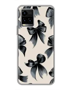 Чехол для Vivo Y33s с картинкой «Банты Coquette» Чехол для Vivo Y33s с картинкой «Банты Coquette»