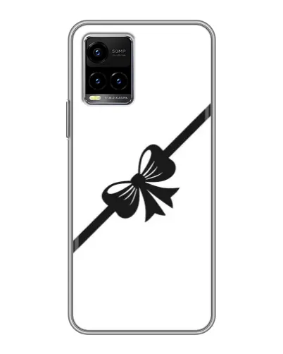 Чехол для Vivo Y33s с картинкой «Диагональный бант» Чехол для Vivo Y33s с картинкой «Диагональный бант»
