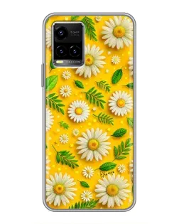 Чехол для Vivo Y33s с картинкой «Ромашковое солнце» Чехол для Vivo Y33s с картинкой «Ромашковое солнце»