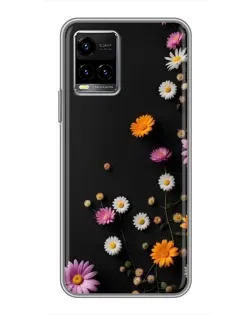 Чехол для Vivo Y33s с картинкой «Цветочная композиция» Чехол для Vivo Y33s с картинкой «Цветочная композиция»