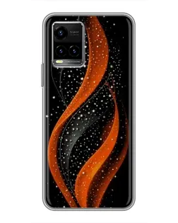 Чехол для Vivo Y33s с картинкой «Огненная звездная волна» Чехол для Vivo Y33s с картинкой «Огненная звездная волна»