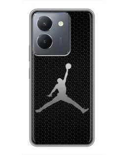 Чохол для Vivo Y36 з картинкою «Jordan Dark Carbon»