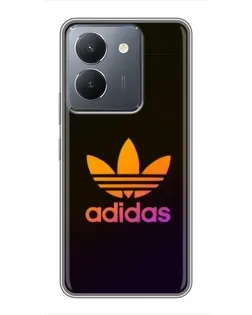 Чохол для Vivo Y36 з картинкою «Градієнт Adidas»