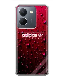 Чохол для Vivo Y36 з картинкою «Adidas Gold Marble»